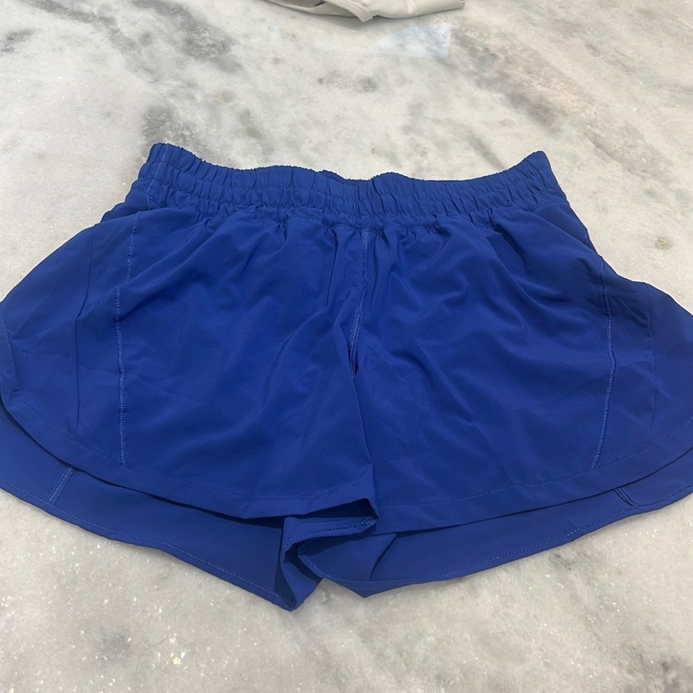 Lululemon Track That High Rise shorts